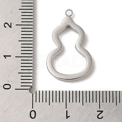Non-Tarnish 304 Stainless Steel Pendants STAS-L022-324P-1