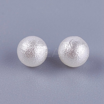 Eco-Friendly ABS Plastic Imitation Pearl Beads KY-WH0012-01A-1