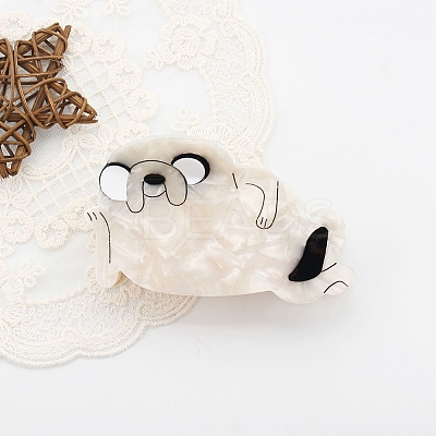 Cute Sea Lion Cellulose Acetate Large Claw Hair Clips PW-WG80402-03-1