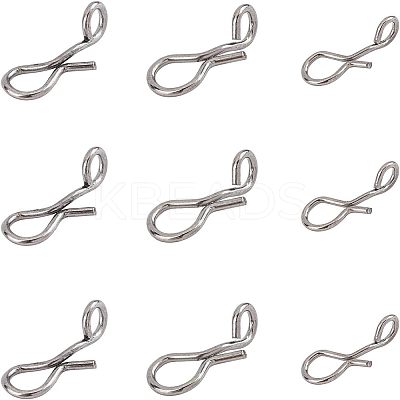 Stainless Steel Fishing Fishhook Connector STAS-FH0001-09-1
