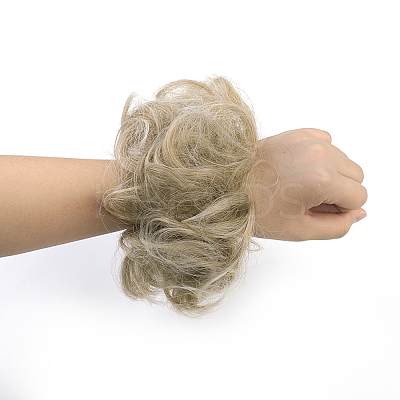 Synthetic Hair Bun Extensions OHAR-G006-A10-1