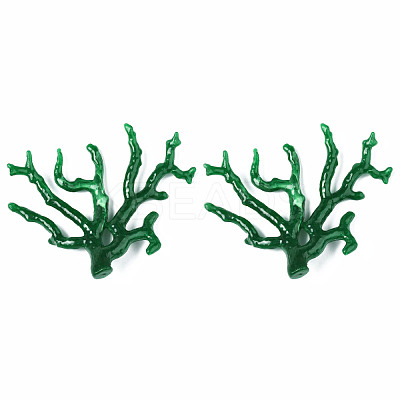 Acrylic Big Pendants OACR-N131-010B-B03-1