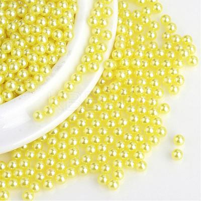 Imitation Pearl Acrylic Beads OACR-S011-2mm-Z3-1