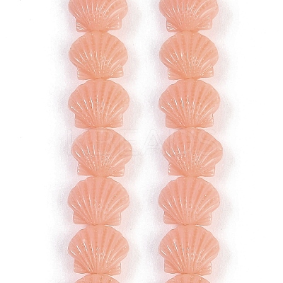 Synthetic Coral Dyed Carved Beads Strands CORA-K009-05A-04-1