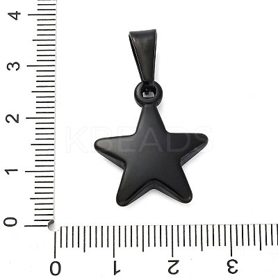 Ion Plating(IP) 304 Stainless Steel Pendants STAS-I135-25B-1