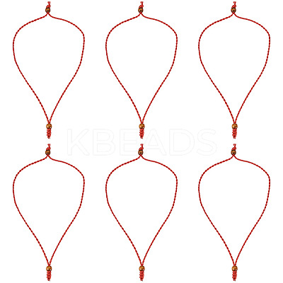 Adjustable Waxed Polyester Cord Necklace Making NJEW-TAC0029-1