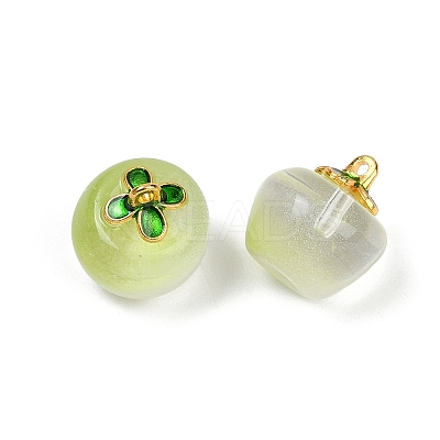 Spray Painted Glass Pendants LAMP-C017-01B-1