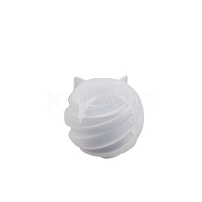 Twisted Ball Scented Candle Food Grade Silicone Molds PW-WG10458-01-1