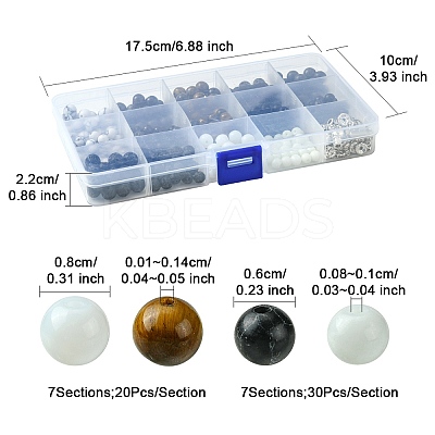 DIY Couple Bracelet Making Kit DIY-YW0008-23-1