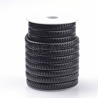 Leather Braided Cords WL-R009-12x6-01-1