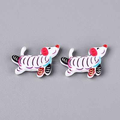 Printed Opaque Resin Beads RESI-N043-04A-1