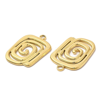 Ion Plating(IP) 304 Stainless Steel Pendants STAS-L020-007G-1