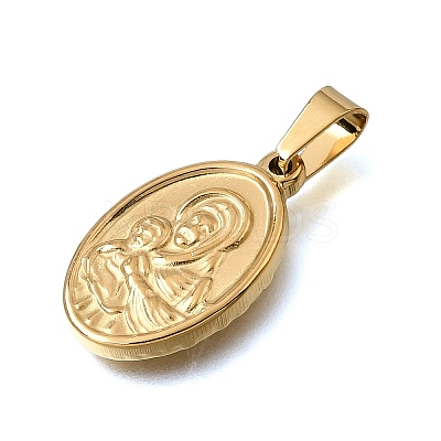 Religion 304 Stainless Steel Pendants STAS-G400-02G-02-1