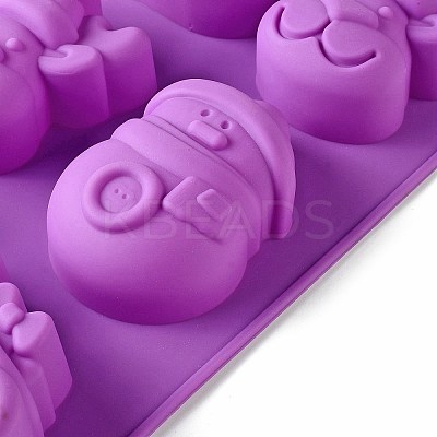 Christmas Theme DIY Food Grade Silicone Mold DIY-K075-21-1