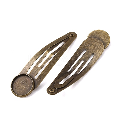 Iron Snap Hair Clip Findings RN-CBAB9AC-11AB-1