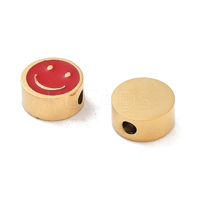 Ion Plating(IP) 304 Stainless Steel Enamel Beads STAS-I309-12D-1