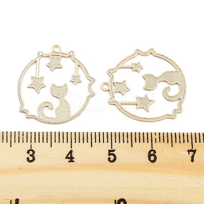 Long-Lasting Plated Brass Pendants KK-K336-50KCG-1