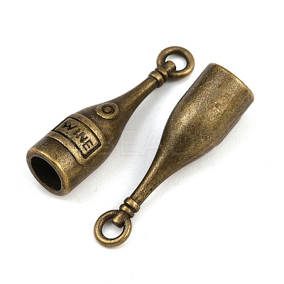 Tibetan Style Alloy Pendants TIBE-B003-18AB-1