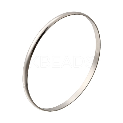 304 Stainless Steel Plain Bangles for Women LS-BJEW-V004-02A-P-1