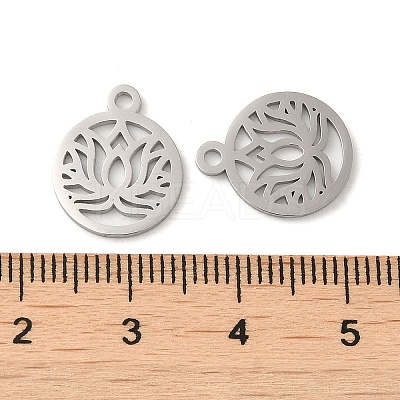 Non-Tarnish 304 Stainless Steel Charms LS-STAS-J042-13P-1