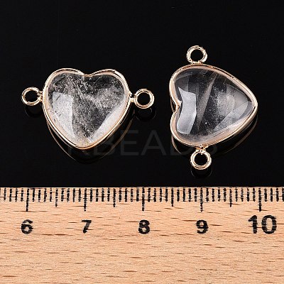 Natural & Synthetic Mixed Stone Love Heart Pendants G-T138-205M-G-1