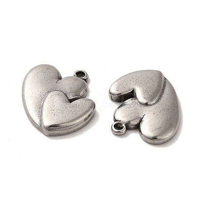 Non-Tarnish Valentine's Day 304 Stainless Steel Pendants LS-STAS-E193-03P-1