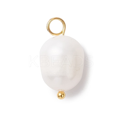 Natural Cultured Freshwater Pearl Pendants PALLOY-JF04381-01-1