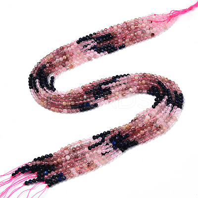 Natural Mixed Gemstone Beads Strands G-D080-A01-02-30-1