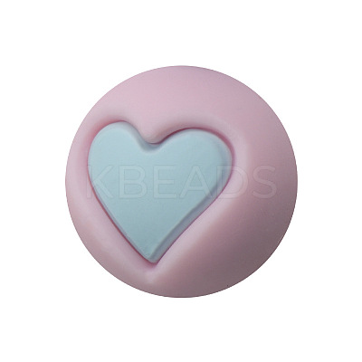Round Food Grade Eco-Friendly Silicone Beads PW-WG8FE83-05-1