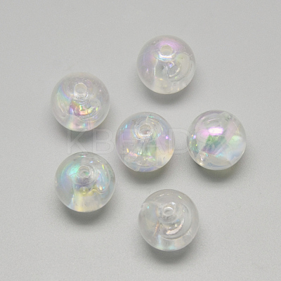 Imitation Jelly Acrylic Beads MACR-Q169-71B-1