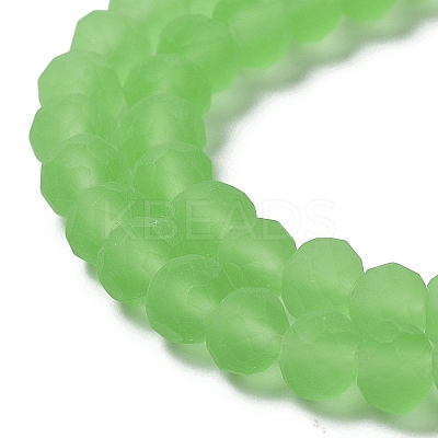 Transparent Glass Beads Strands EGLA-A034-T3mm-MD09-1