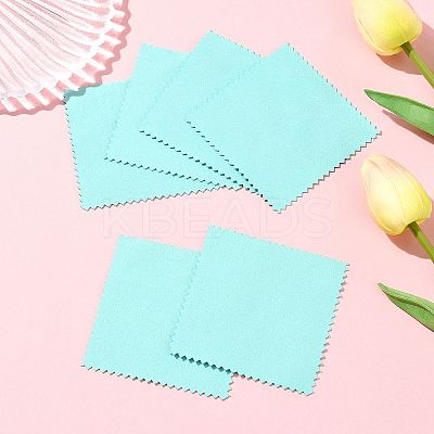 15Pcs Silver Polishing Cloth AJEW-FS0001-45-1