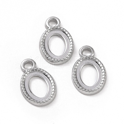 Non-Tarnish 304 Stainless Steel Charms STAS-C003-10P-1