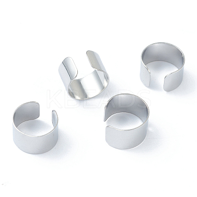 Non-Tarnish 304 Stainless Steel Cuff Earrings STAS-H152-01P-1