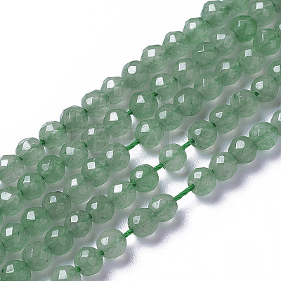 Natural Green Aventurine Beads Strands LS-G-F596-10-3mm-1