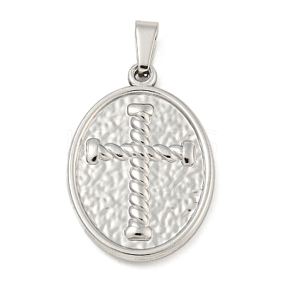 Non-Tarnish 304 Stainless Steel Pendants STAS-B071-02J-24P-1