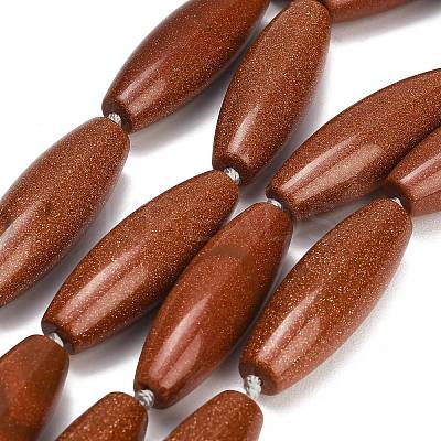 Synthetic Goldstone Beads Strands G-L654-G21-01B-1