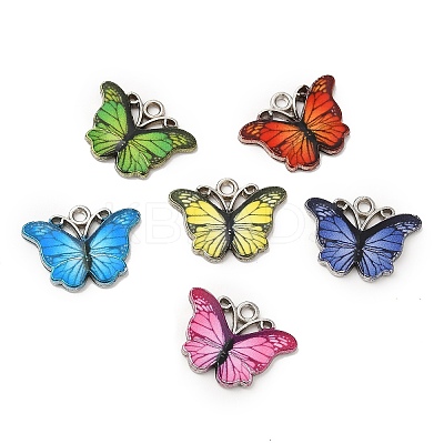Alloy Enamel Pendants ENAM-K069-28P-1