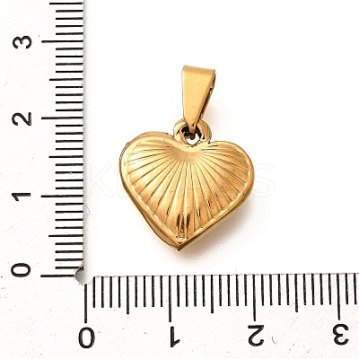 201 Stainless Steel Pendants STAS-Q344-02C-G-1