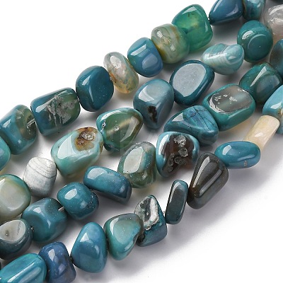 Natural Agate Beads Strands G-RM241227-02-1