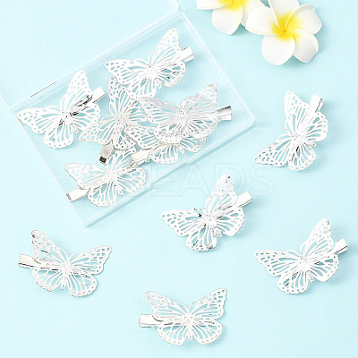 12Pcs 2 Styles Iron Alligator Hair Clips for Women Girls PHAR-SP0001-28B-1