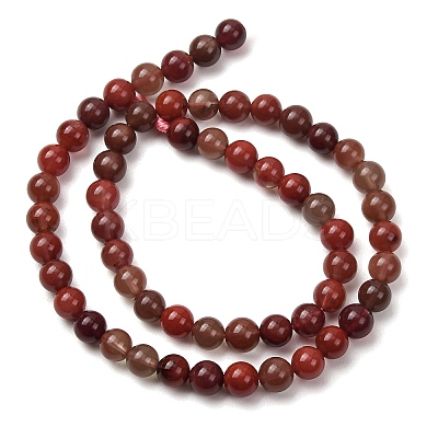 Natural Andesine Feldspar Beads Strands GG-CBA0251-A02-7mm-1