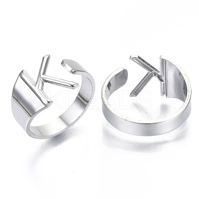 Alloy Cuff Finger Rings RJEW-S038-195K-P-NR-1