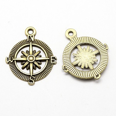Tibetan Style Pendants TIBEP-K020kg-49AB-NR-1