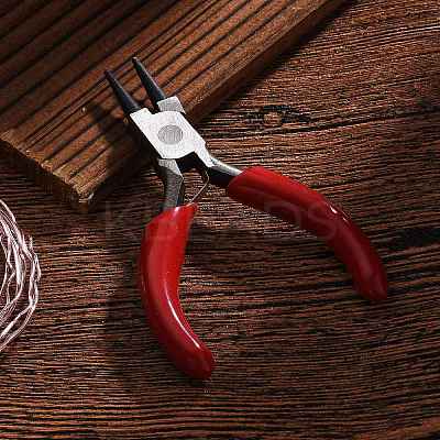 3 inch Carbon Steel Mini Pliers Round Nose Pliers P017Y-3-1