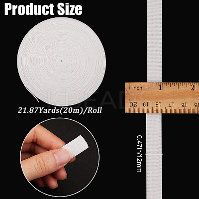 Flat Polyester Elastic Cords SRIB-GF0001-35A-02-1