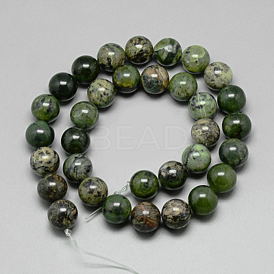 Natural Ruby in Zoisite Beads Strands G-Q948-73-1