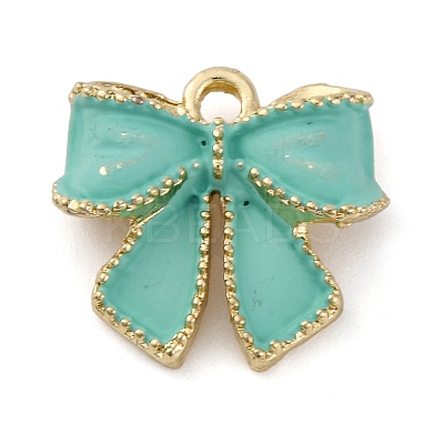 Spray Painted Rack Plating Alloy Pendants FIND-U011-01G-02-1