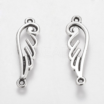 Wing Tibetan Style Alloy Links connectors LS-TIBE-5381-AS-LF-1