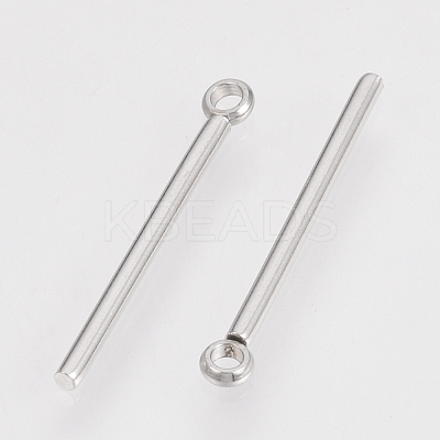 Tarnish Resistant 201 Stainless Steel Pendants X-STAS-S079-05-1